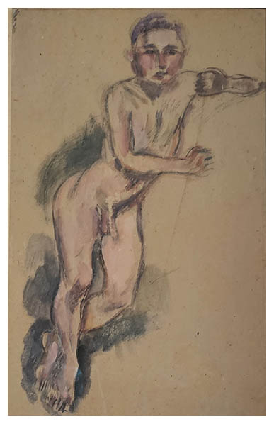 Jules Pascin Jeune garon 1913-14